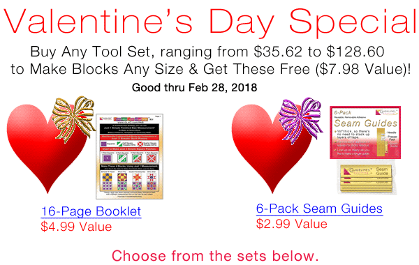 Get Free Gifts with Any FSQ Set Purchase - Guidelines4Quilting
