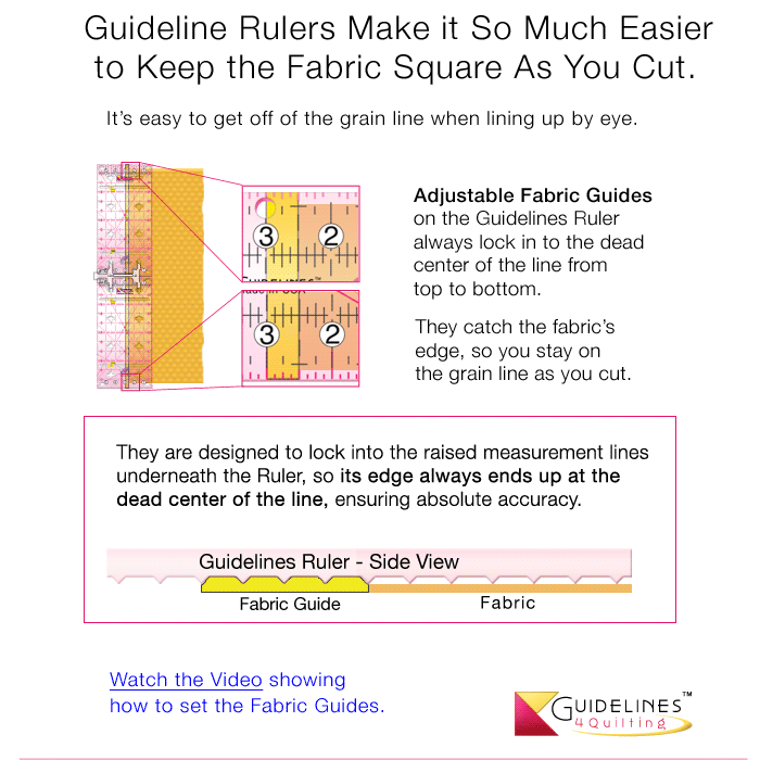 Guidelines Rulers by Guidelines4Quilting