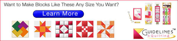 Make Blocks Any Size. No Math. - Guidelines4Quilting