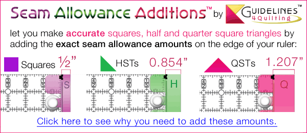 Accurate Seam Allowance Amounts - Guidelines4Quilting