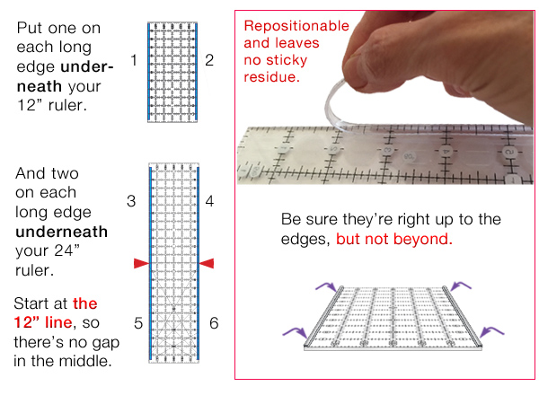 How to square up your fabric the Super Easy Way and Keep it Square by Guideliens4Quilting