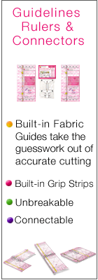 Guidelines Rulers and Ruler Sets by Guidelines4Quilting